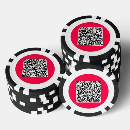 Ihre QR-Code-Personalisierten Poker-Chips wählen F Pokerchips (Stapel)