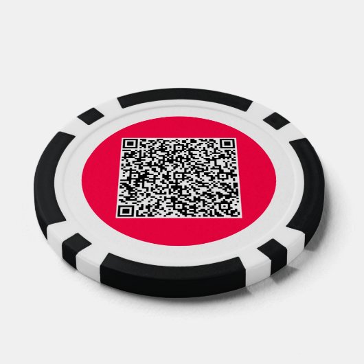 Ihre QR-Code-Personalisierten Poker-Chips wählen F Pokerchips (Einzeln)