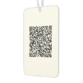 Ihre QR-Code-Prüfung Info Personalisiert Air Fresh Autolufterfrischer (Links)