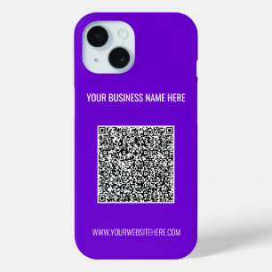 Ihre QR Code Scan Info Benutzerdefinierter Text iP Case-Mate iPhone Hülle