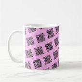 Ihre QR-Code-Scan-Info Funny Mug Geschenk benutzer Kaffeetasse (Links)