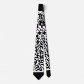 Ihre QR-Code-Scan-Info-Krawatte mit benutzerdefini Krawatte (Vorderseite)