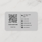 Ihre QR-Code-Scan-Info-Logo-Geschäftskarte Visitenkarte (Vorderseite)