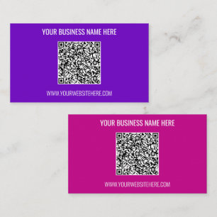 Ihre QR Code Scan Info Name Website Business Card Visitenkarte