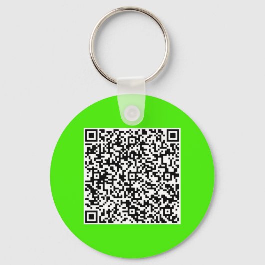 Ihre QR-Code-Scan-Info Personalisierter Schlüssela Schlüsselanhänger (Vorderseite)
