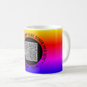 Ihre QR-Code-Scan-Info und die Tasse für den benut (VorderseiteRechts)