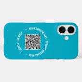 Ihre QR-Code-Scan-Informationen Benutzerdefinierte Case-Mate iPhone Hülle (Rückseite (Horizontal))