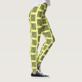 Ihre QR-Code-Scan-Informationen Funny Leggings Cus (Rechts)