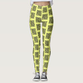 Ihre QR-Code-Scan-Informationen Funny Leggings Cus (Vorderseite)