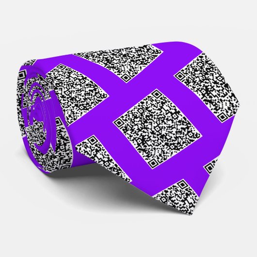 Ihre QR-Code-Scan-Informationen Moderne Krawatte B (Gerollt)