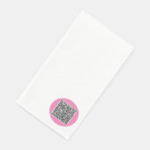 Ihre QR Code Scan Paper Handtücher in benutzerdefi Serviette (Ecke)