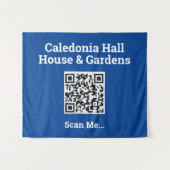 Ihre QR-Codedesignwand Wandteppich (Vorderseite (Horizontal))