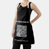 Ihre QR-Schürze mit benutzerdefiniertem Text und F Schürze (InSitu)