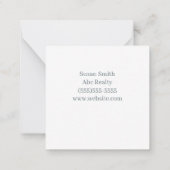 Ihre Referenzen helfen meinem Business Bloom-Refer Mitteilungskarte (Rückseite)