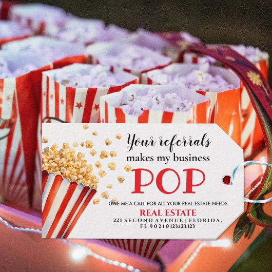 Ihre Referenzen machen meinen Business-Pop | Real Geschenkanhänger