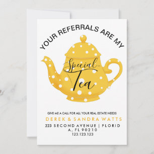 Ihre Referenzen sind meine "Sonderaktion - KMU-Co. Dankeskarte