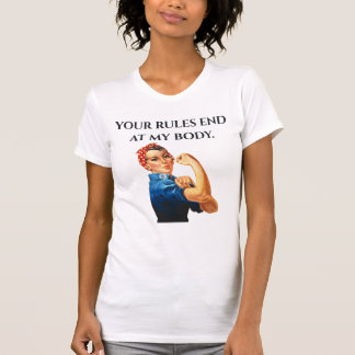 IHRE REGELN ENDEN IN MEINEM KÖRPER, DEM T - Shirt