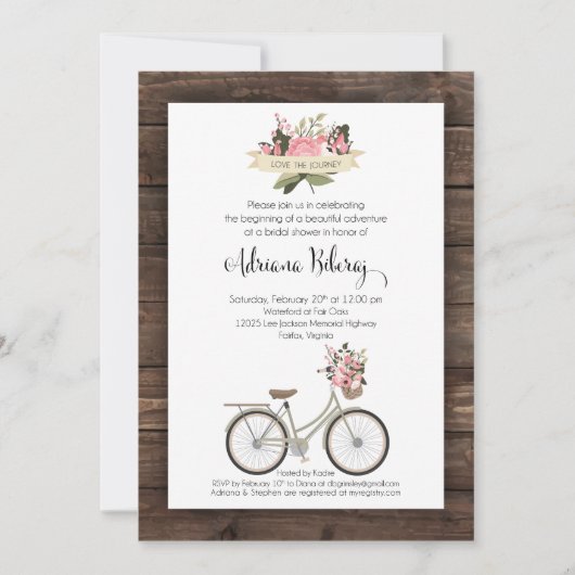 Ihre Reise 5" x 7" Einladung/flach Karte (Vorderseite)