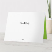 Ihre Reise hat gerade erst begonnen Abschluss Card Karte (Rückseite)