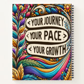 Ihre Reise, Ihr Tempo, Ihr Wachstum Notizblock (Rückseite)