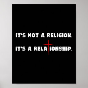 Ihre Religion ist keine Religion, sie ist eine rel Poster