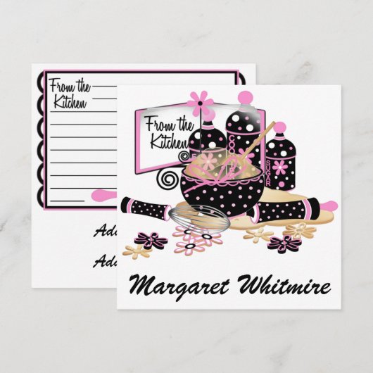 Ihre Rezept-Karte - SRF (Vorne/Hinten)