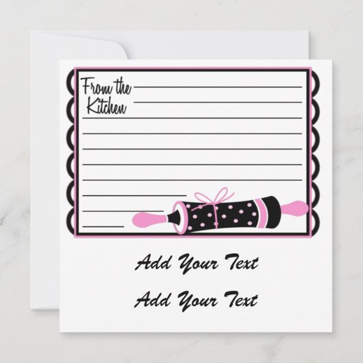 Ihre Rezept-Karte - SRF (Rückseite)