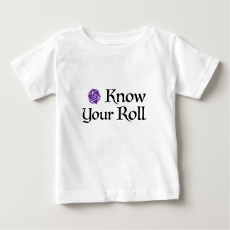 Ihre Rolle kennen Baby T-shirt