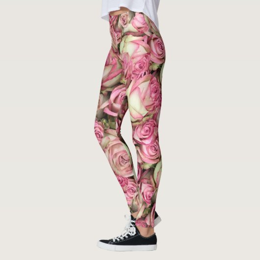 Ihre rosa Rosen Leggings (Links)