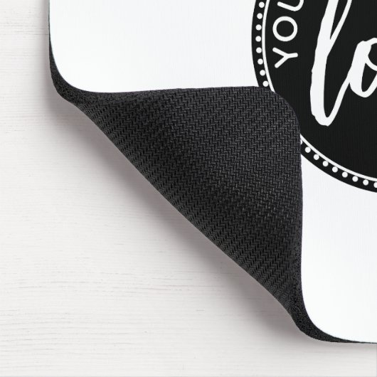 Ihre Round-Logo-Vorlage Mousepad (Ecke)