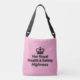 "Ihre Royal Health & Safety Highnity" Kreuzkörpert Tragetaschen Mit Langen Trägern