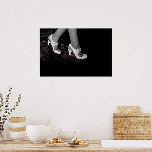 ihre Schritte Poster (Küche)