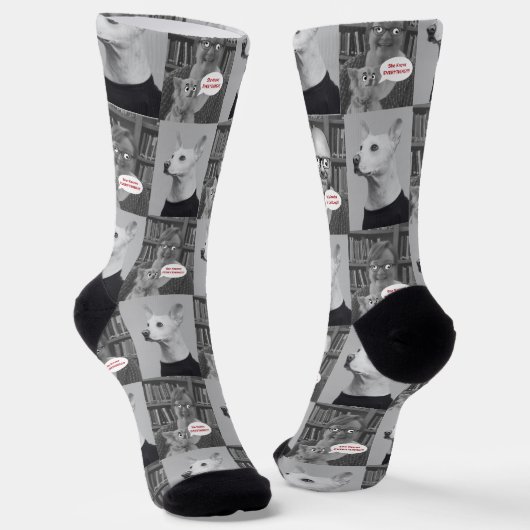 Ihre, seine, Elfenbeinwüste Crew Socken (Gewinkelt)