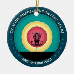 Ihre Shooting Count Keramikornament