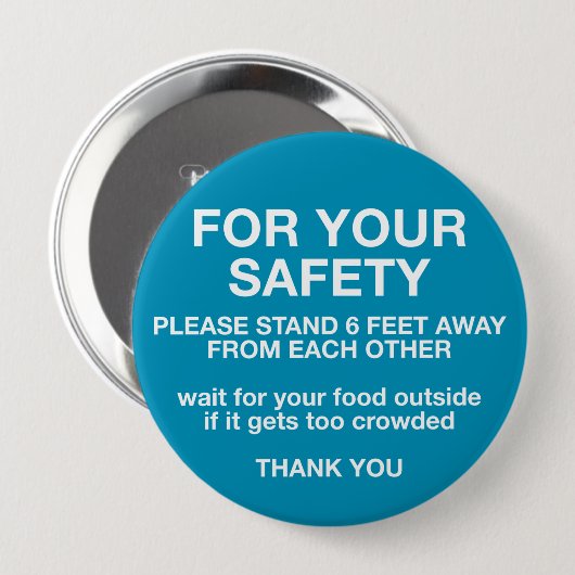 Ihre Sicherheit Button (Vorne & Hinten)