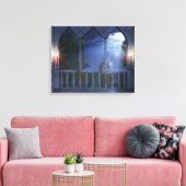 Ihre Silver Mantle Canvas Print Leinwanddruck (Insitu (Wohnzimmer))