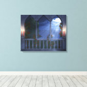 Ihre Silver Mantle Canvas Print Leinwanddruck (Insitu (Holzboden))