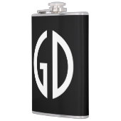 Ihre Simply Monogram Ideen 1 Flachmann (Links)