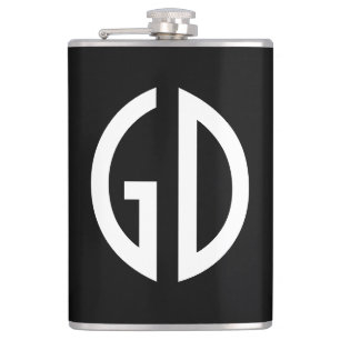 Ihre Simply Monogram Ideen 1 Flachmann