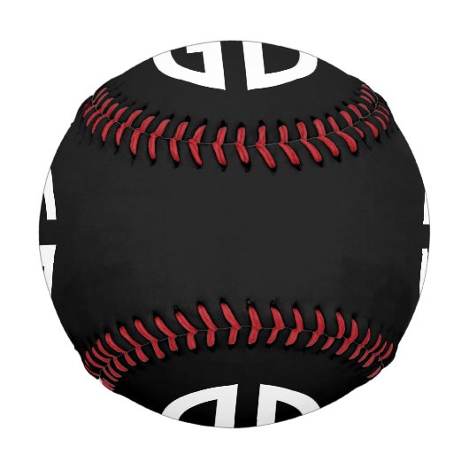 Ihre Simply Monogramm Ideen 1 Baseball (Vorderseite)