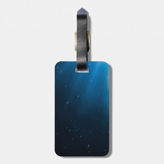 Ihre Smaragdkröten - Meerjungfrau-Hovering unter W Gepäckanhänger (Rückseite vertikal)