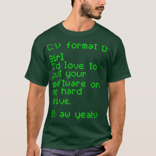 Ihre Software auf meiner Festplatte T-Shirt
