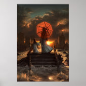 Ihre stille Silhouette Poster (Vorne)