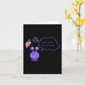 Ihre Stimme2 Karte (Gelbe Blume)
