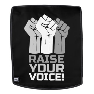 Ihre Stimme erheben 3 Rucksack