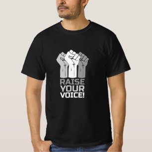 Ihre Stimme erheben 3 T-Shirt