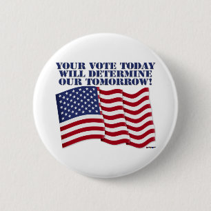 Ihre Stimme heute wird unser Morgen bestimmen! Button