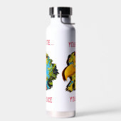 Ihre Stimme... Ihr mutifarbener Adler Trinkflasche (Links)