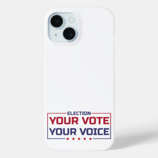 Ihre Stimme Ihr stimmfarbener Schriftart Case-Mate iPhone Hülle