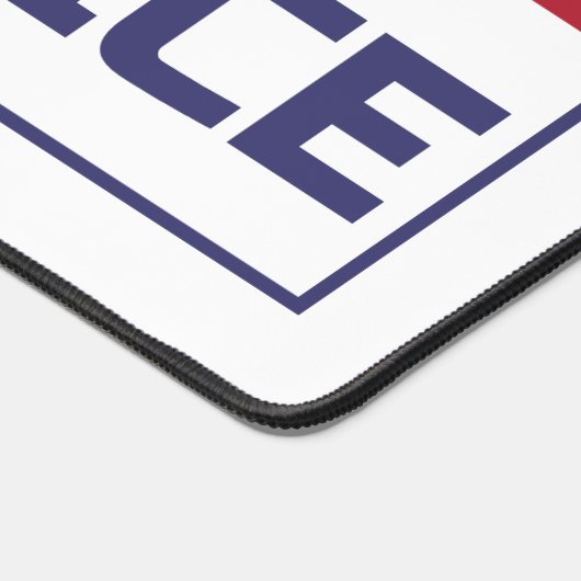 Ihre Stimme Ihr stimmfarbener Schriftart Schreibtischunterlage (Ecke)